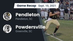 Recap: Pendleton  vs. Powdersville  2021