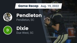 Recap: Pendleton  vs. Dixie  2022