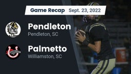 Recap: Pendleton  vs. Palmetto  2022
