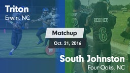 Matchup: Triton vs. South Johnston  2016