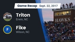 Recap: Triton  vs. Fike  2017