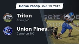 Recap: Triton  vs. Union Pines  2017