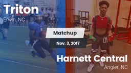 Matchup: Triton vs. Harnett Central  2017