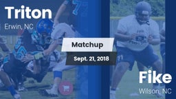 Matchup: Triton vs. Fike  2018
