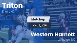 Matchup: Triton vs. Western Harnett  2018