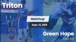 Matchup: Triton vs. Green Hope  2019