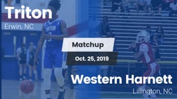 Matchup: Triton vs. Western Harnett  2019