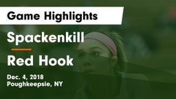 Spackenkill  vs Red Hook  Game Highlights - Dec. 4, 2018