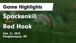 Spackenkill  vs Red Hook  Game Highlights - Feb. 21, 2019