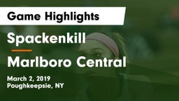 Spackenkill  vs Marlboro Central  Game Highlights - March 2, 2019