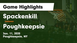 Spackenkill  vs Poughkeepsie  Game Highlights - Jan. 11, 2020