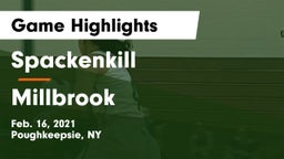 Spackenkill  vs Millbrook  Game Highlights - Feb. 16, 2021