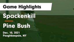 Spackenkill  vs Pine Bush  Game Highlights - Dec. 10, 2021