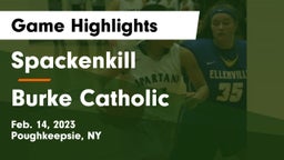 Spackenkill  vs Burke Catholic  Game Highlights - Feb. 14, 2023