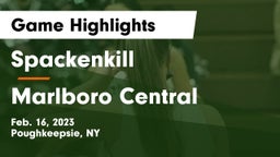 Spackenkill  vs Marlboro Central  Game Highlights - Feb. 16, 2023