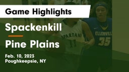 Spackenkill  vs Pine Plains  Game Highlights - Feb. 10, 2023