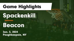 Spackenkill  vs Beacon  Game Highlights - Jan. 3, 2024