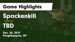 Spackenkill  vs TBD Game Highlights - Dec. 28, 2019