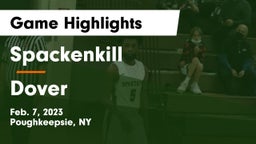 Spackenkill  vs Dover Game Highlights - Feb. 7, 2023