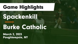 Spackenkill  vs Burke Catholic  Game Highlights - March 2, 2023