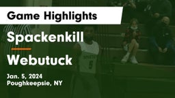 Spackenkill  vs Webutuck Game Highlights - Jan. 5, 2024