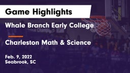 Whale Branch Early College  vs Charleston Math & Science  Game Highlights - Feb. 9, 2022