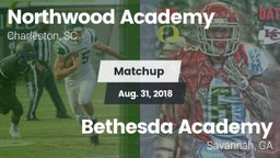 Matchup: Northwood Academy vs. Bethesda Academy 2018