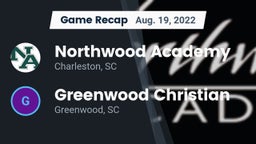 Recap: Northwood Academy  vs. Greenwood Christian  2022