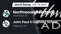 Recap: Northwood Academy  vs. John Paul II Catholic School 2022