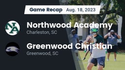 Recap: Northwood Academy  vs. Greenwood Christian  2023