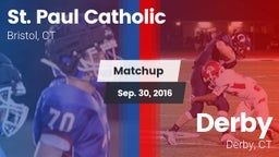 Matchup: St. Paul Catholic vs. Derby  2016