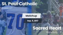 Matchup: St. Paul Catholic vs. Sacred Heart  2017