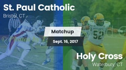 Matchup: St. Paul Catholic vs. Holy Cross  2017