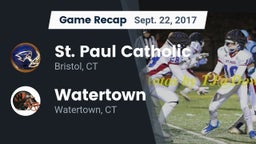 Recap: St. Paul Catholic  vs. Watertown  2017