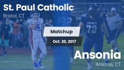 Matchup: St. Paul Catholic vs. Ansonia  2017