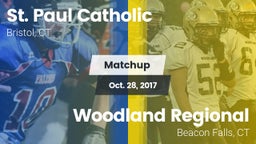 Matchup: St. Paul Catholic vs. Woodland Regional 2017
