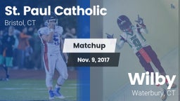Matchup: St. Paul Catholic vs. Wilby  2017