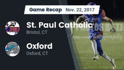 Recap: St. Paul Catholic  vs. Oxford  2017