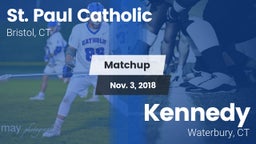Matchup: St. Paul Catholic vs. Kennedy  2018