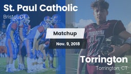 Matchup: St. Paul Catholic vs. Torrington  2018