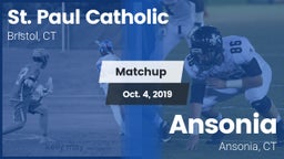 Matchup: St. Paul Catholic vs. Ansonia  2019