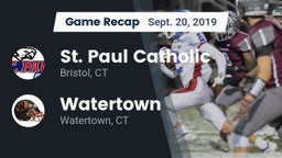 Recap: St. Paul Catholic  vs. Watertown  2019