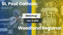 Matchup: St. Paul Catholic vs. Woodland Regional 2019