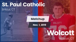 Matchup: St. Paul Catholic vs. Wolcott  2019