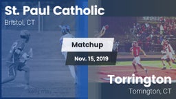Matchup: St. Paul Catholic vs. Torrington  2019