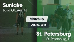 Matchup: Sunlake vs. St. Petersburg  2016