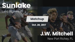Matchup: Sunlake vs. J.W. Mitchell  2017