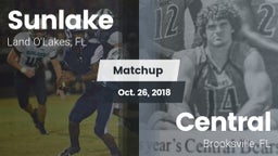 Matchup: Sunlake vs. Central  2018
