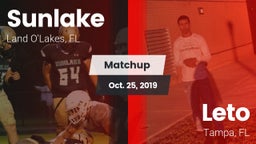 Matchup: Sunlake vs. Leto  2019