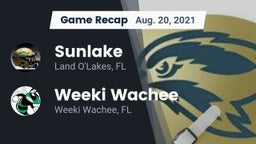 Recap: Sunlake  vs. Weeki Wachee  2021